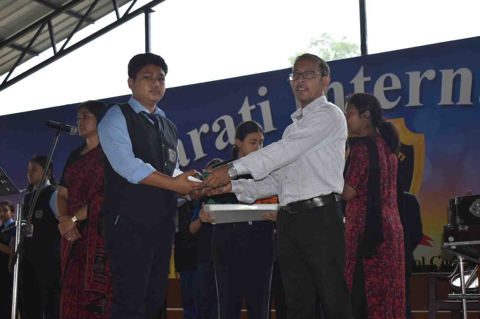 Karate Belt Distribution Ceremony
